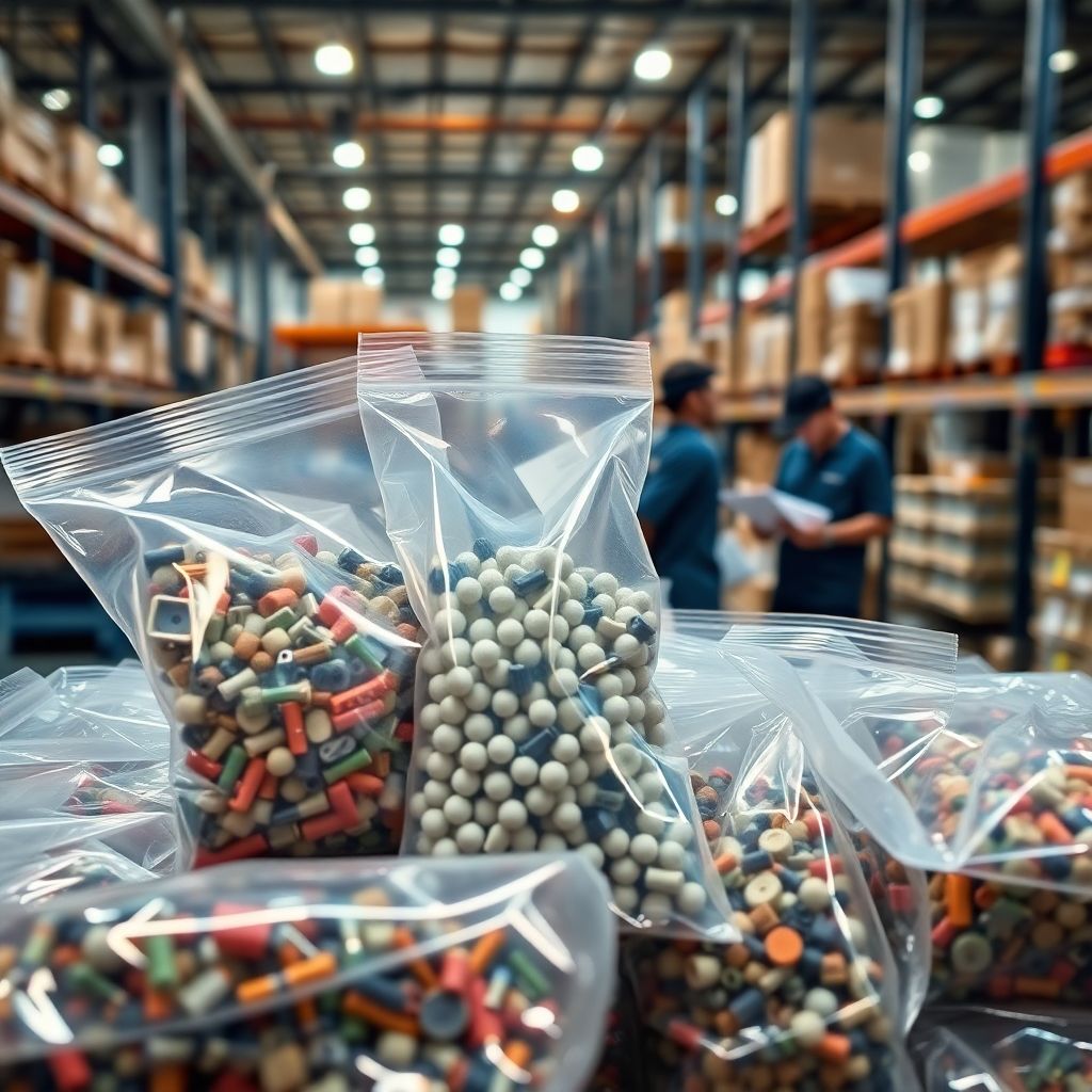 Bolsas con Adhesivo